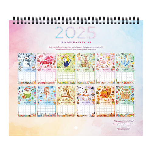 2025 Diamond Painting Calendar