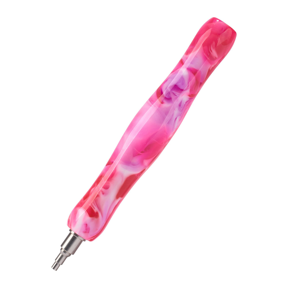 Twist-On Dual-Threaded Premium Drill Pen – Blooming Rosette Swirl M8