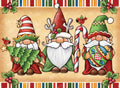 Christmas Gnome Trio