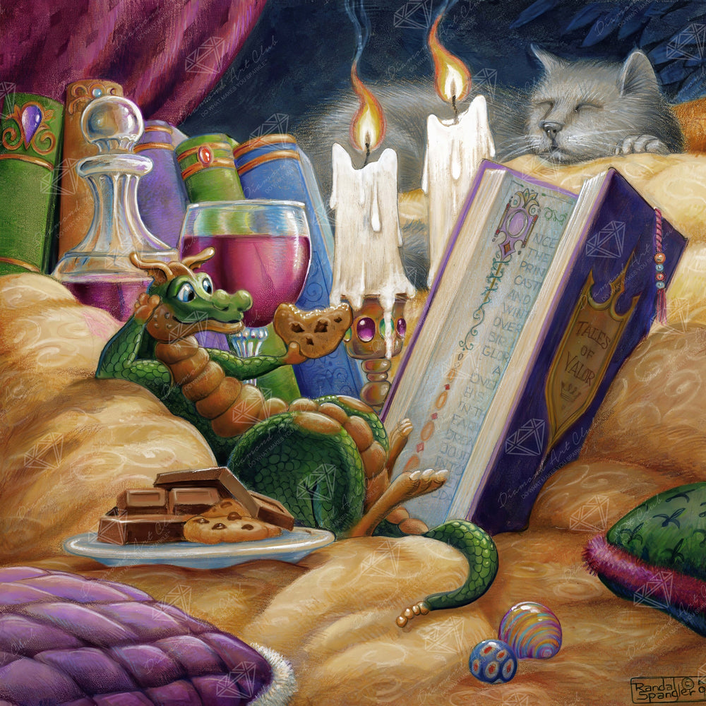Curl Up with a Good Book O9