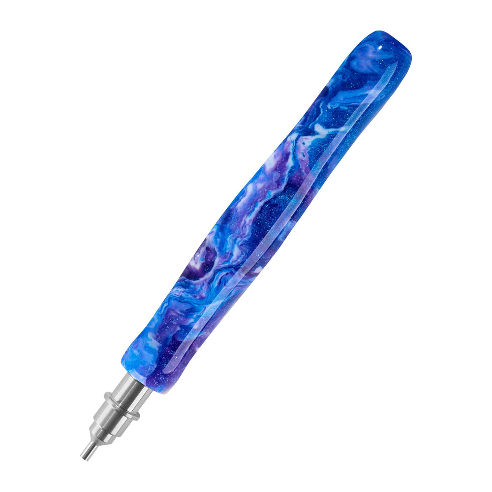Twist And Pick Premium Pen - Cyan Calypso Swirl M8