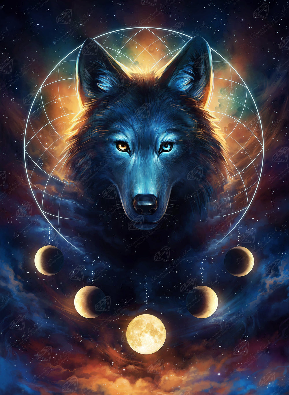 Dreamcatcher Wolf D5
