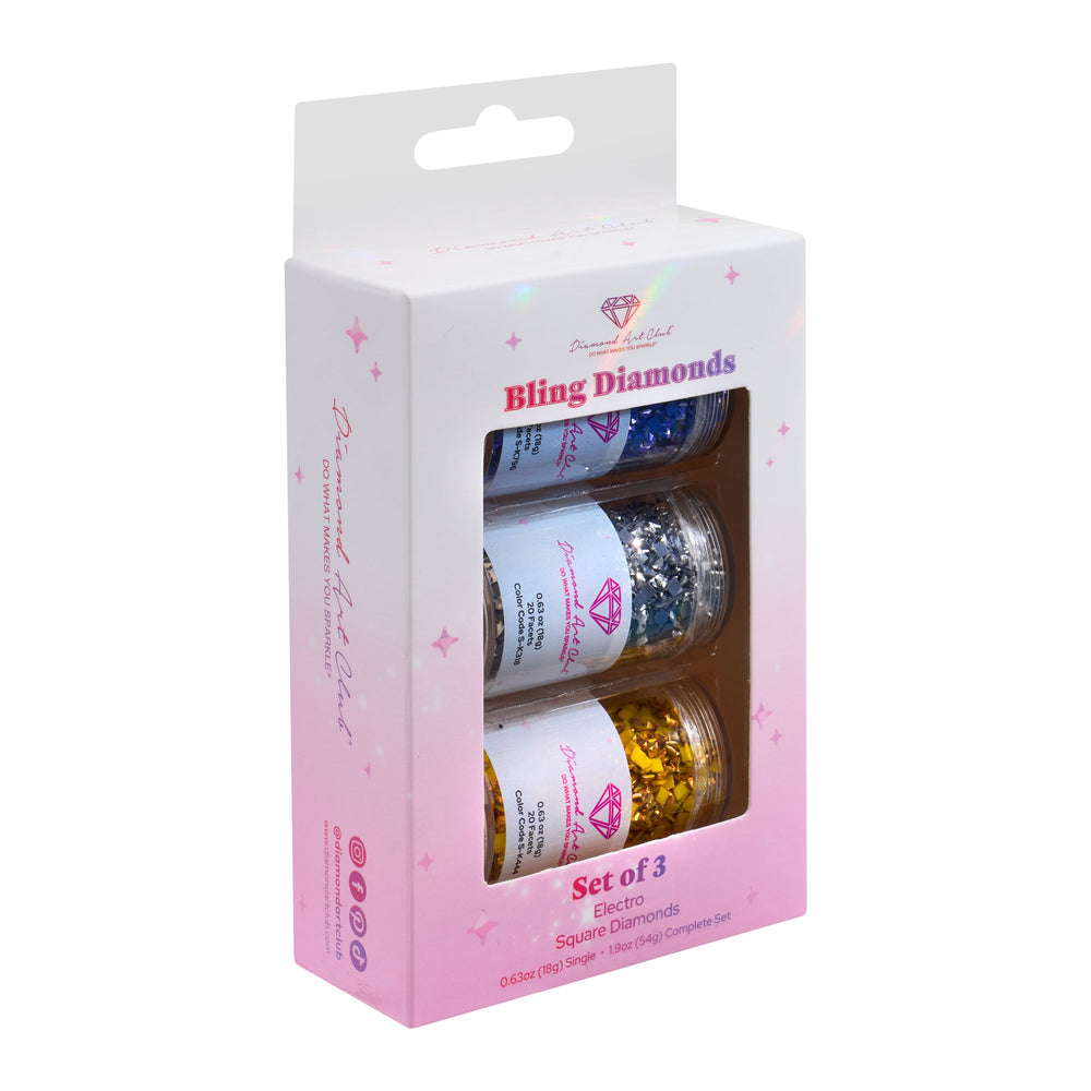 Electro Diamond® - Square (Set of 3) D5