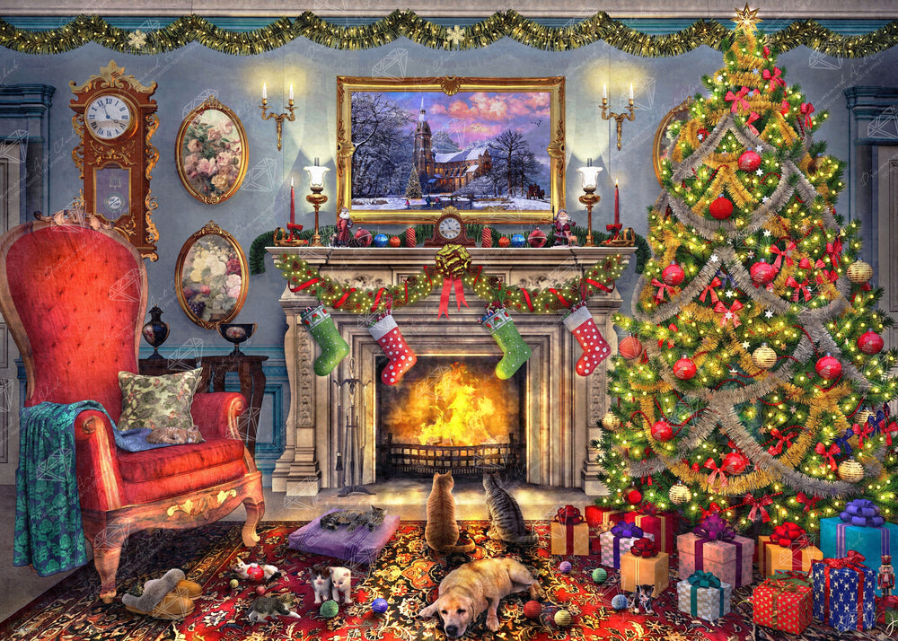 Festive Fireplace Q4