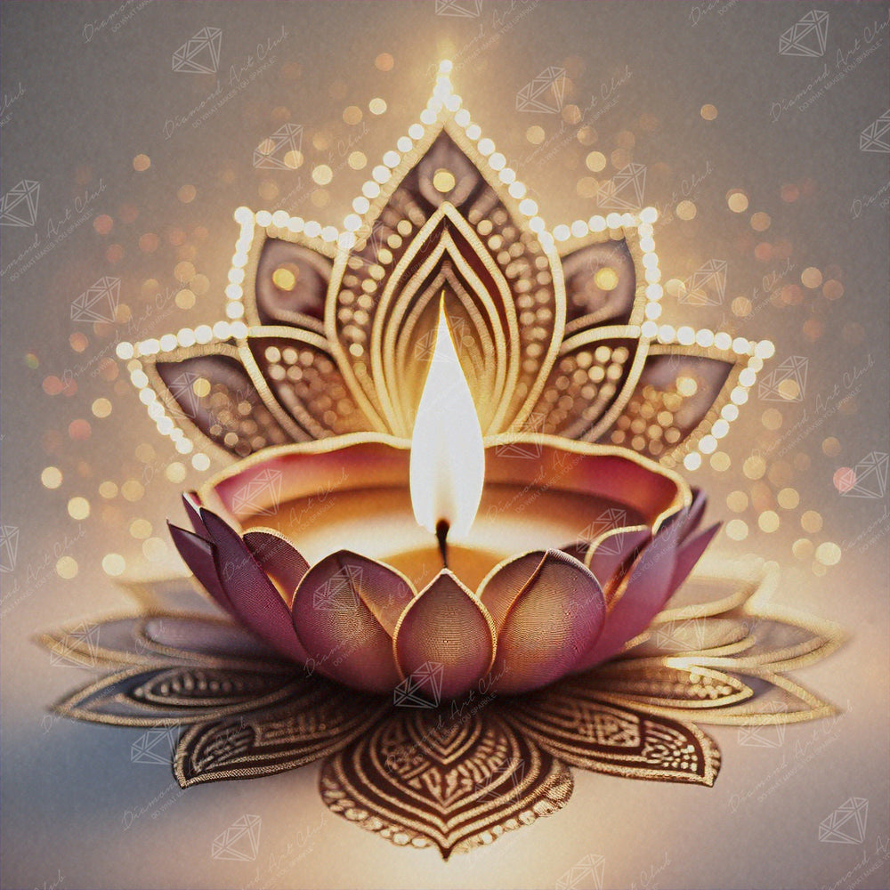 Festive Glow: Diwali Candlelight V9
