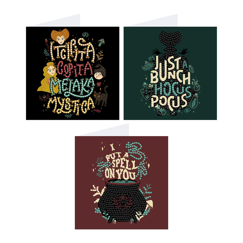 Hocus Pocus™ DIY Cards (Set of 3) N1