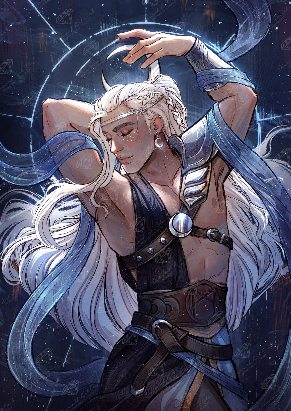 Máni, God of the Moon A1