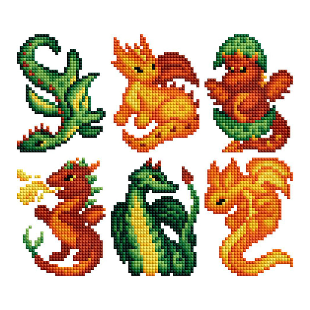 Mini Dazzles™ - Dragons R8