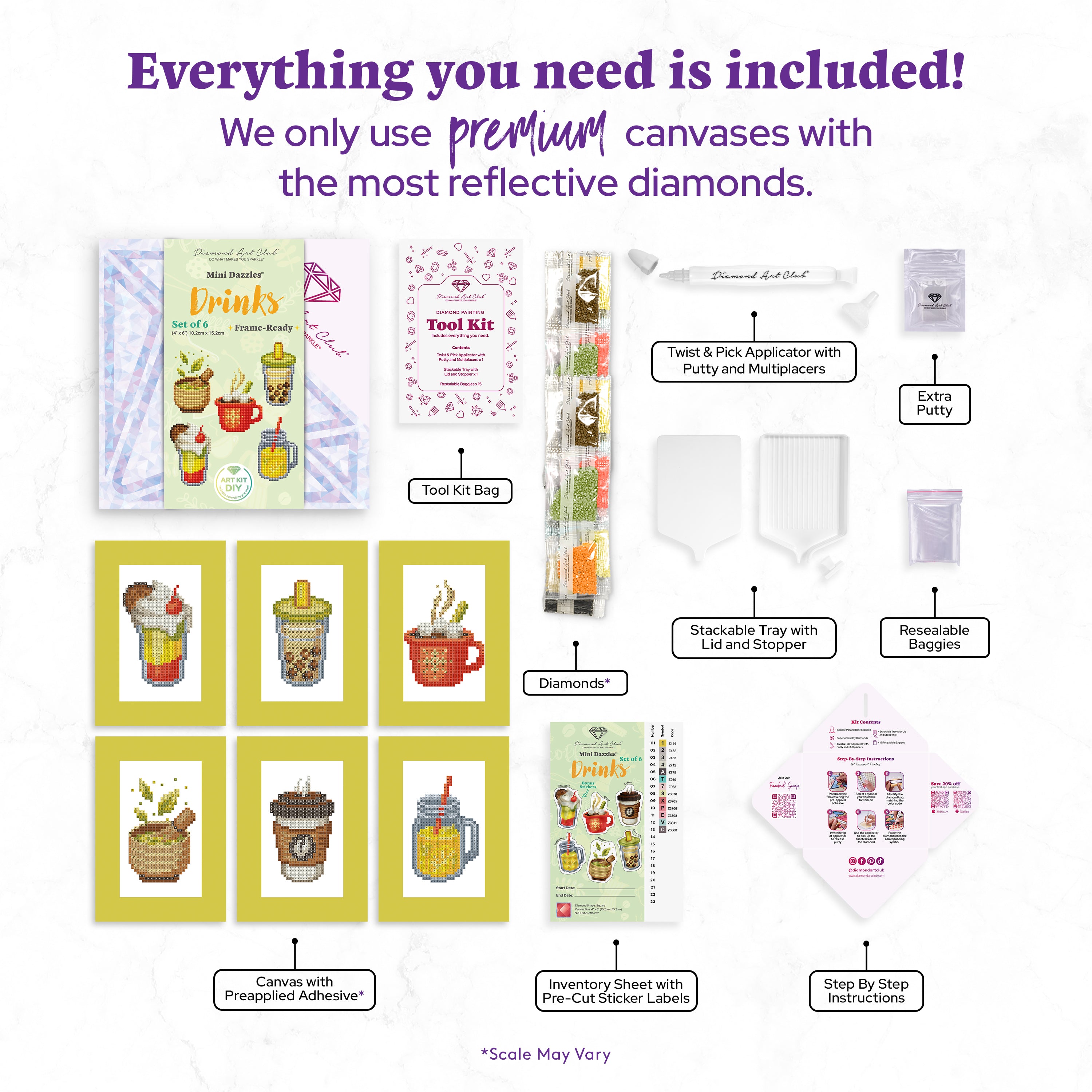 Mini Dazzles™ - Drinks