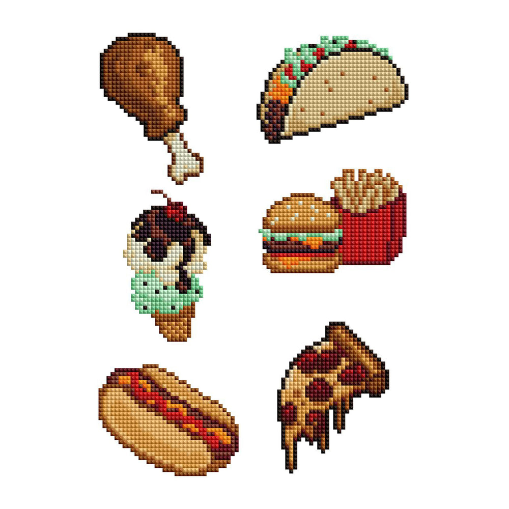 Mini Dazzles™ - 50s Diner Food N0