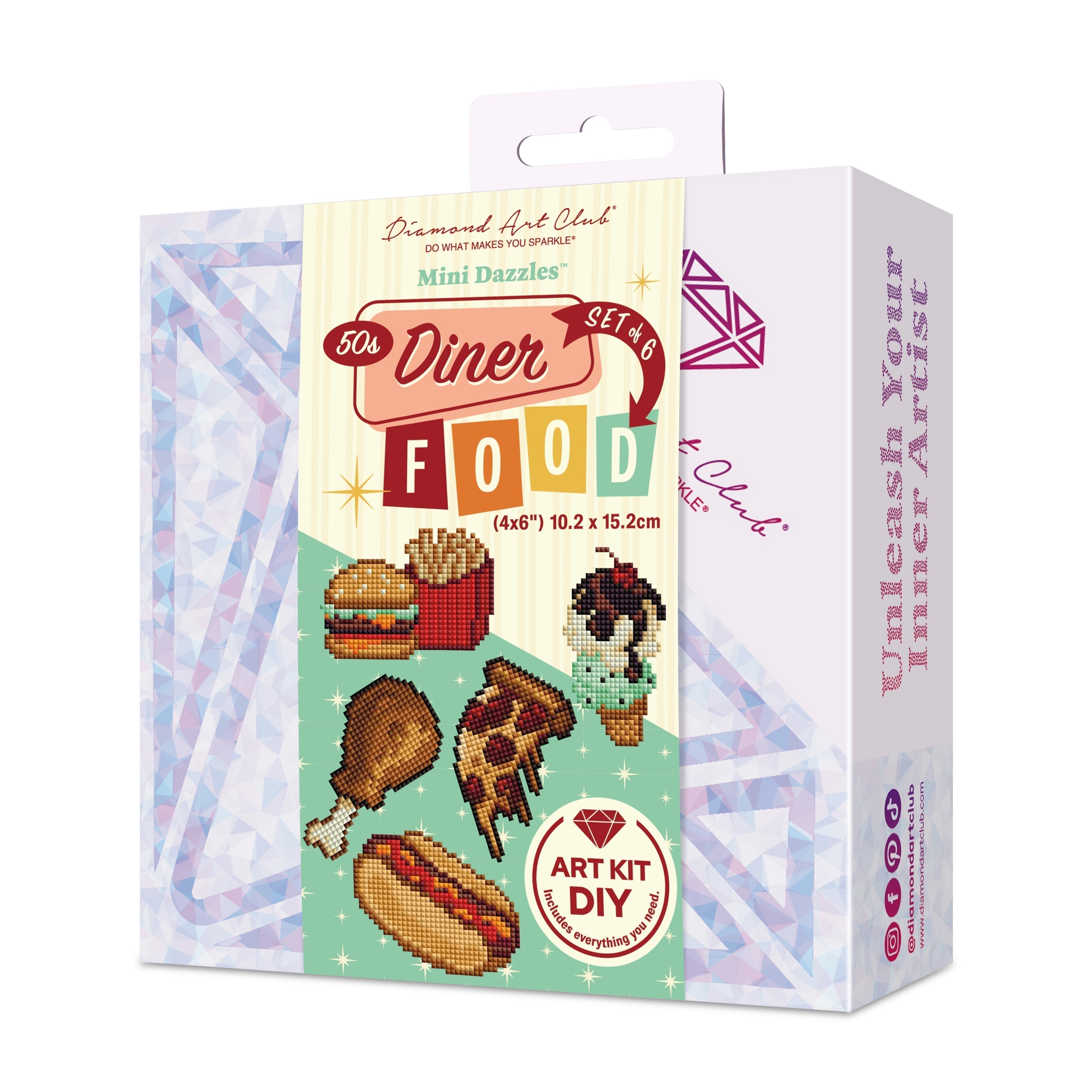 Mini Dazzles™ - 50s Diner Food