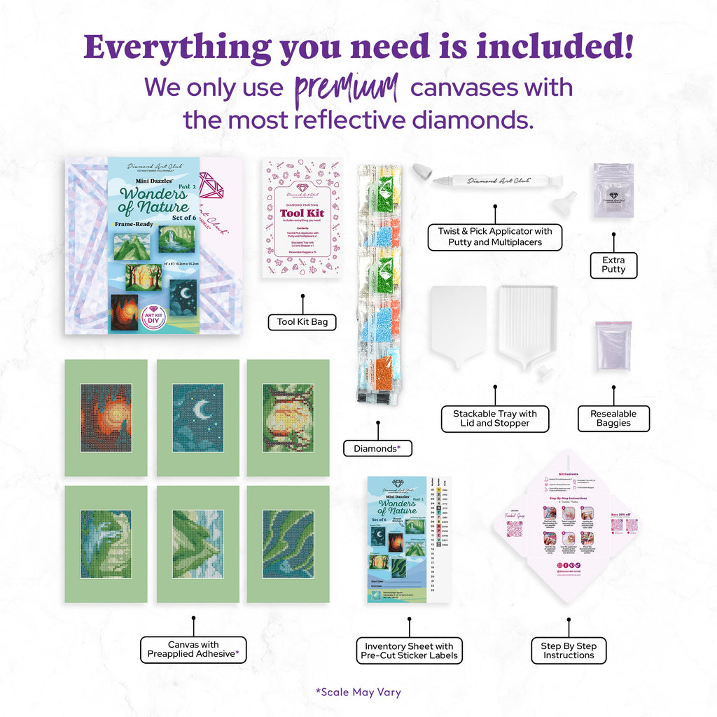 Mini Dazzles™ - Wonders of Nature Part 2