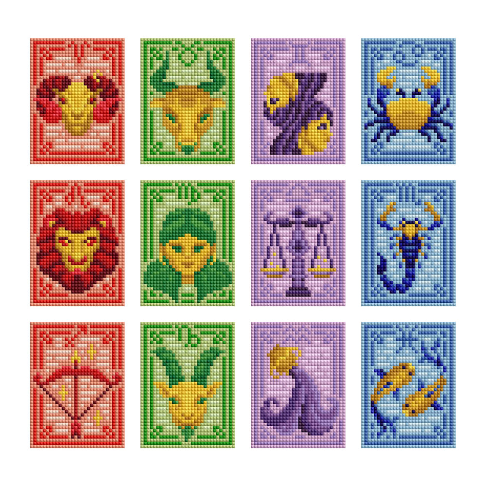 Mini Dazzles™ - Zodiac Signs E5