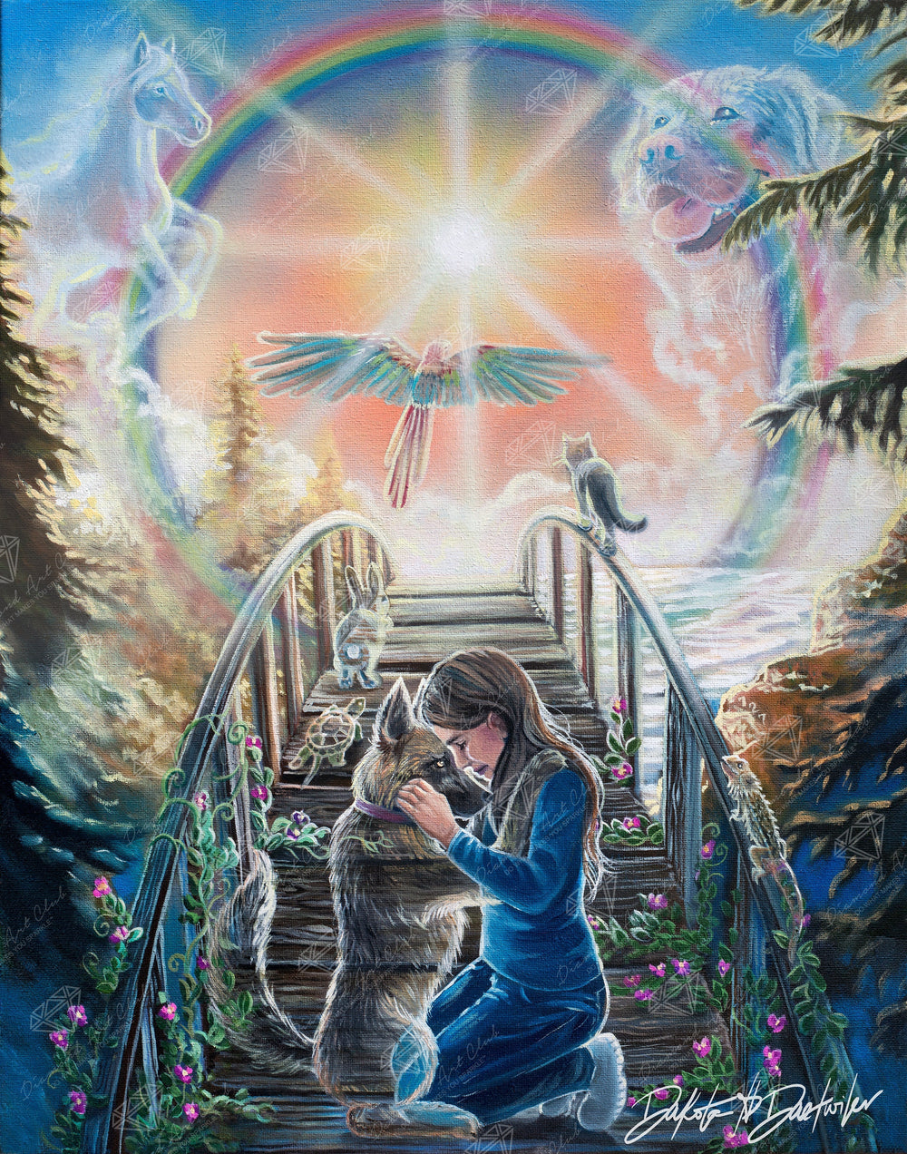 Saying Goodbye (The Rainbow Bridge) H3