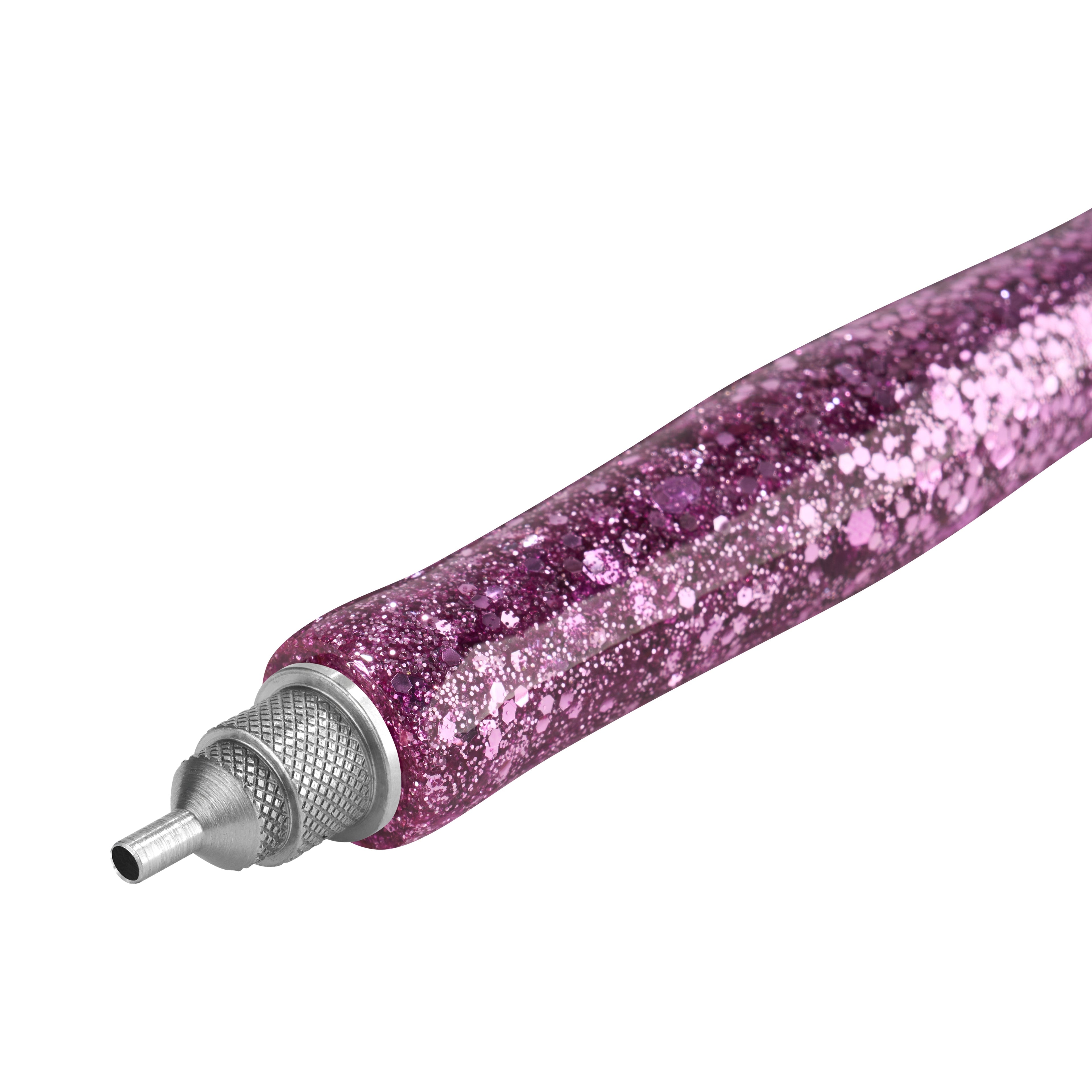 Textured Stainless Steel Single Placer Tip for Twist and Pick Premium Pens