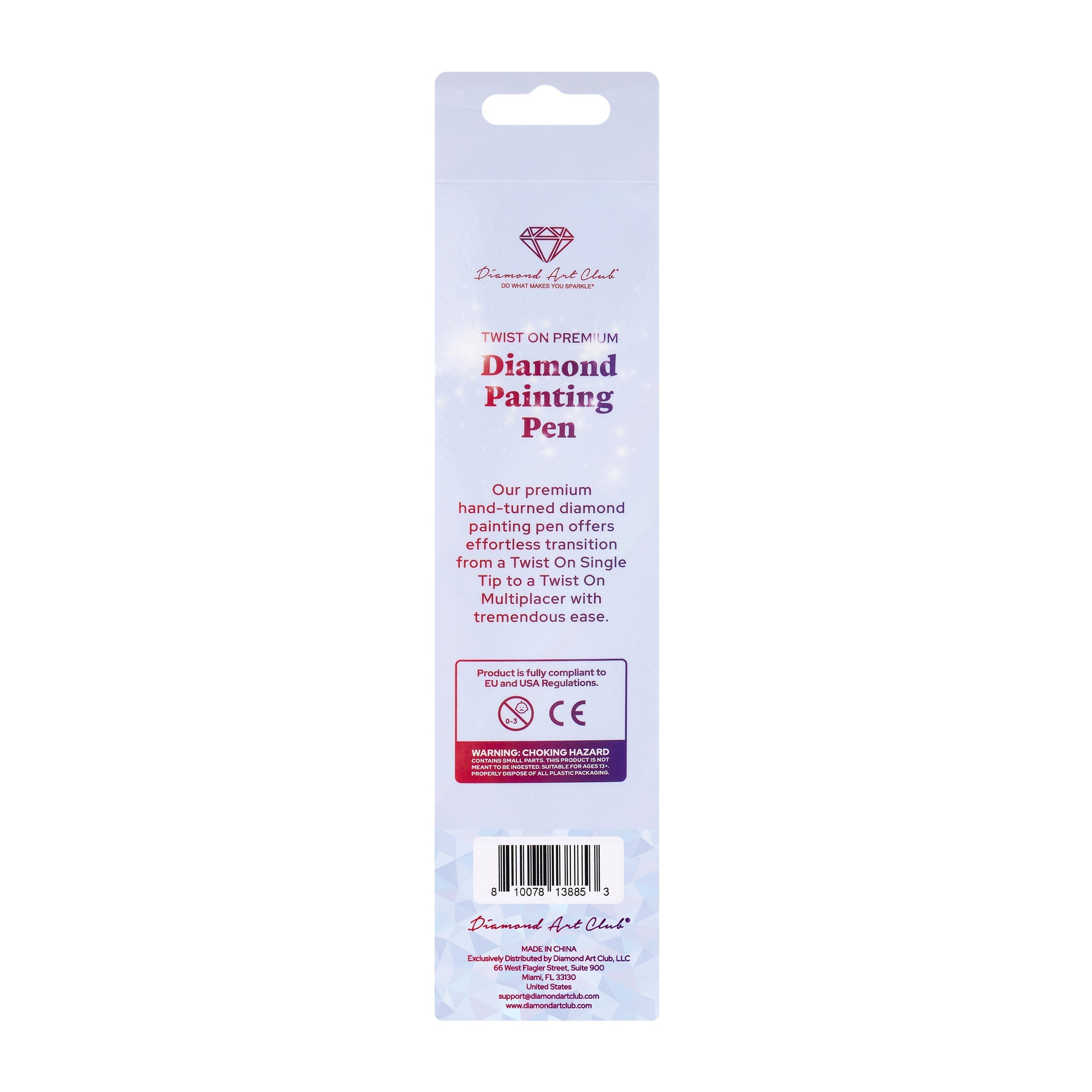 Twist-On Dual-Threaded Premium Drill Pen – Bahama Beauty Swirl