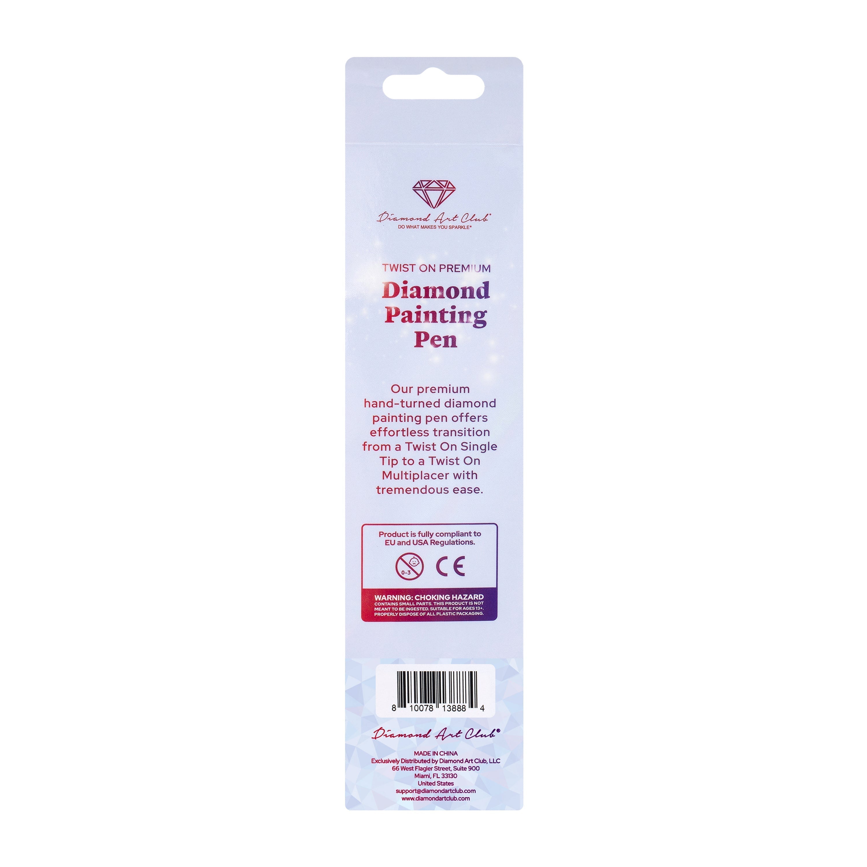 Twist-On Dual-Threaded Premium Drill Pen – Maui Swirl