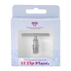 Threaded Stainless Steel 12 Tip Multiplacer for Twist-On Pens